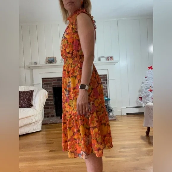 J. Crew Bright Floral Dress - Picture 5 of 11